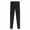 Black, variant on Girls High Waisted Legging: Stretchy Yoga Slim Fit Tights - Casual for Kids Aged 7-13 School Dance Workout Daily Wear Black Size 14
