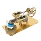 thumbnail image 3 of Kit de modelo de motor Stirling Novedoso e interesante modelo físico científico Stirling con forma de cangrejo para regalos de accesorios de aprendizaje, 3 of 9
