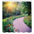 thumbnail image 3 of Ambesonne Garden Shower Curtain, Keukenhof Netherlands, 69"Wx75"L, Multicolor, 3 of 3