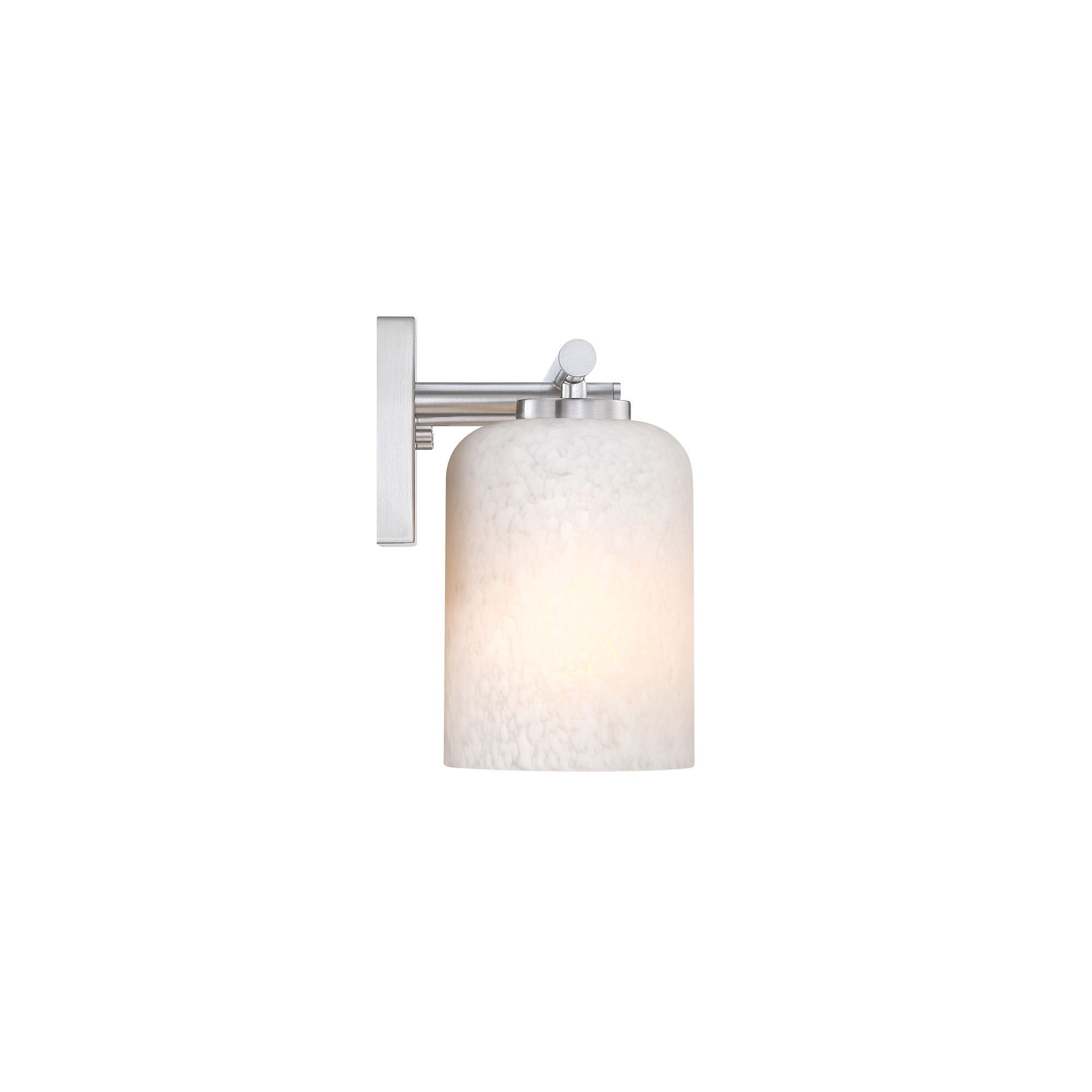 Bluestone Ridge 16 in. 2-Light Brushed Nickel Vanity Wall Light for Bathrooms