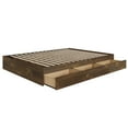 thumbnail image 5 of Nexera Full Size Storage Wood Bed Frame with 3 Drawers, Truffle, 5 of 8