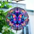 thumbnail image 6 of YUNOVA 3D Butterfly Wind Spinner for Yard, 10 Inch Metal Wind Spinner Garden Decor, Kinetic Spinning Outdoor Decorations with Spinfinity Motion, Weather Resistant Art for Patio, Lawn, Gift, 6 of 8