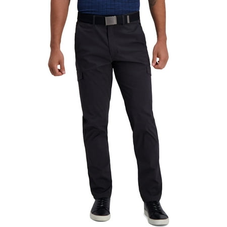 Men's Haggar® Active Series Urban Utility Cargo Straight-Fit Pants Color: Lead Size: 38X32