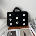 thumbnail image 2 of Bolso para portátil con flores, bolso de mano portátil para mujer, bolso de viaje para ordenador portátil, moda coreana Y2k, bolsa de almacenamiento para tableta y PC, maletín para mujer, 2 of 4