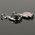 thumbnail image 4 of Collier Pendentif Pingouin Femme Pierre Naturelle Œil de Tigre Mignon Animal Homme, 4 of 6