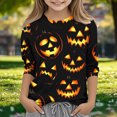 thumbnail image 6 of Zorckvet Girls' Polyester Crew Neck T-Shirts for Little Kids, 6 of 6