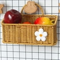 thumbnail image 3 of Cestas de almacenamiento colgantes multiusos, cestas decorativas organizadoras de decoración, cestas tejidas pequeñas para sala de estar, dormitorio, perfecl Cesta de almacenamiento, 3 of 8