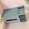 thumbnail image 2 of Organizador de maquillaje, caja de almacenamiento de cosméticos, caja de pañuelos de mesa, caja de almacenamiento de cosméticos, diseño revolucionario, 2 of 5