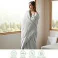 thumbnail image 5 of Cozy Comfort King Comforter Duvet Insert - Harbor Mist, Ultra Soft Lightweight Quilted Machine Washable Breathable Down Alternative Comforter with Corner Tabs, 90x102 inches, 5 of 6