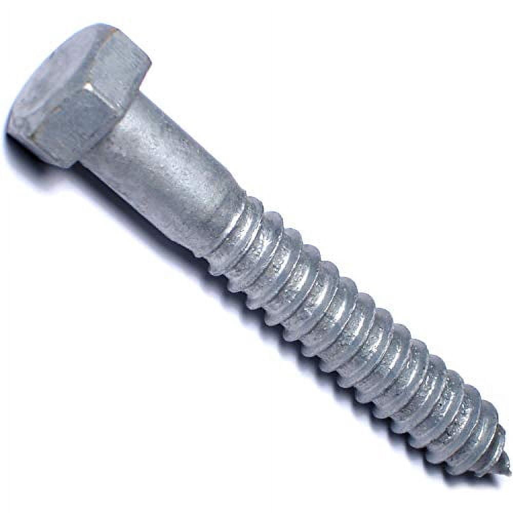 3/4" x 5" Hot Dip Galvanized Steel Hex Head Lag Screws HLSHS-657 (20 pcs)