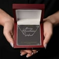 thumbnail image 6 of Signature Name Necklace - Merry Christmas Girlfriend, 6 of 8