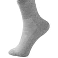 thumbnail image 2 of 5 Pairs Men Business Breathable Socks Thermal Soft Cotton Blended Casual Sport Sock, 2 of 8