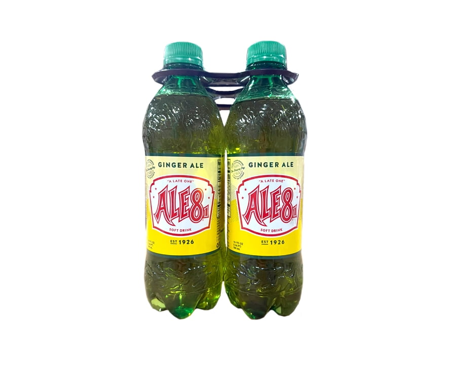 Ale-8-One Ginger Ale The Original Soda Pop, 16.9 fl oz, 6 Pack Bottles