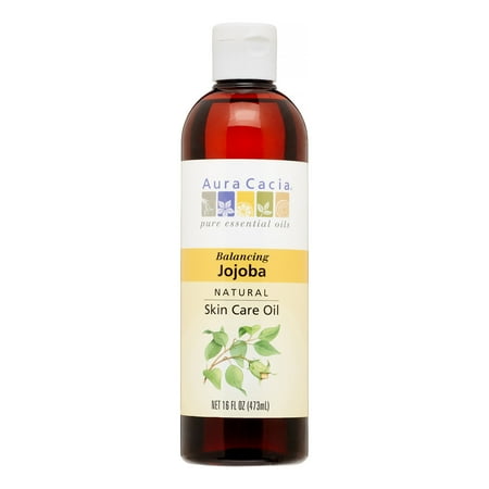 Aura Cacia Skin Care Oil, Jojoba, 16 Fl Oz