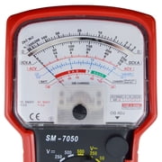 Analog Multimeter, 20-Range AC/DC General Purpose, 7 Functions