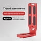 thumbnail image 5 of Cámara L Placa Release Rápida DSLR Tripod Mount Soporte Vertical () Rojo, 5 of 9