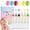 D, variant on Nail Polish Pens, Water-Based Nail Pens, 6 Colors, Quick Dry & Easy Remove, Portable Nail Art (A)
