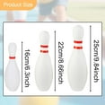 thumbnail image 6 of amleso Kids Bowling Set 10 Pin and s Indoor Play Toys Interactive with Storage Bag Outdoor Sports Game for Yard Playground Lawn 25cm, 6 of 8