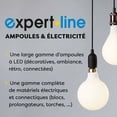 thumbnail image 5 of Regleta de enchufes eléctricos de 3 tomas, enchufe múltiple - Regleta de enchufes eléctricos de 3 tomas + interruptor, extensión de regleta de enchufes eléctricos - 3P/16A - Blanco - Protección, 5 of 5