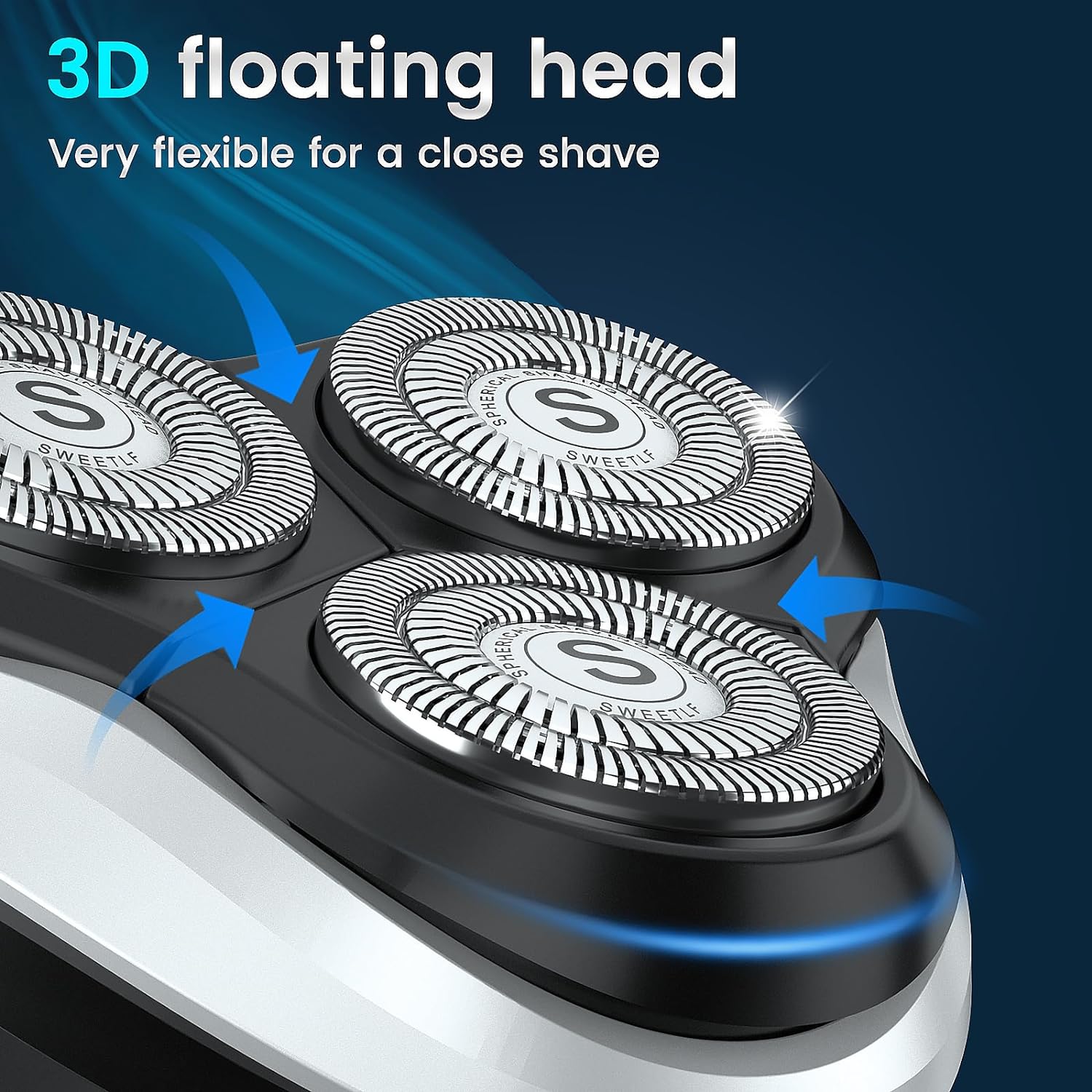 SweetLF Electric Shaver for Men with Beard Trimmer photo 2