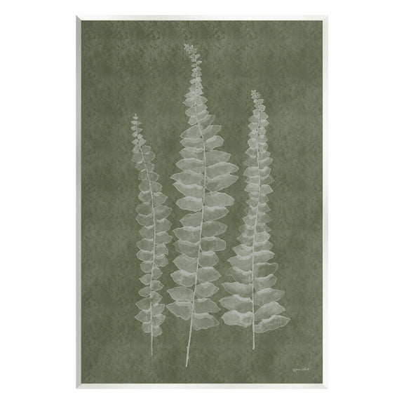 Stupell Industries Green Rustic Botanicals Botanical & Floral Painting Unframed Art Print Wall Art, 10 x 15