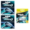 Gillette Mach3 Refill Razor Blade Cartridges, 14 Count (2ctX2+8ct) + FREE Eyebrow Trimmer