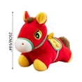 thumbnail image 3 of Twfbrm 2026 Year of The Horse Plush Doll, Chinese New Year Zodiac Horse Plushies, Soft and Adorable Horse Stuffed Animal Toys Spring Festival Decorations Luck Mascot Dolls for Couch Sofa Living Room, 3 of 8