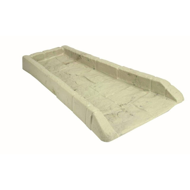 Suncast SB24 Decorative Rain Gutter Downspout Splash Block, Taupe (20 Pack)