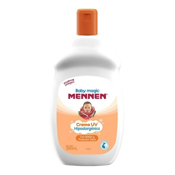 Crema para bebé Mennen Baby Magic Con Sábila y Protector Solar Hipoalergénica 300 ml
