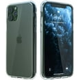 thumbnail image 1 of Étui iPhone 11 Étui Cristalline Pare-Chocs Rigide PC+Silicone Charge Sans Fil Compatible avec iPhone 11 iPhone 11 Pro, 1 of 7