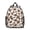 Football Icon White, variant on Football Icon White Pattern Backpack for School, Cute School Bag with Adjustable Shoulder Straps and Padded Back, 13.8"x11.4"x6"