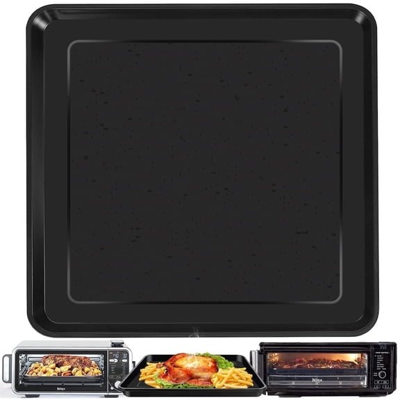 Air Fryer Grill Pan, 13 * 13'' Air Fryer Grill Crisper Plate Rack Accessories Replacement Parts Tray for Ninja Foodi SP101 SP100 Air Fryer Oven