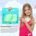 thumbnail image 4 of BMOUO Kids Case for Samsung Galaxy Tab A11+ Plus 11 Inch 2026/ A9+ Plus 2023 with Built-in Screen Protector, Light Weight Shock Proof Handle Stand Cover for Galaxy Tab A11 Plus/A9 Plus ,Teal, 4 of 5
