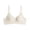 White, variant on Gytharion Women's T Shirt Bras Solid Color Smooth Cups Adjustable Straps Seamless Bras Comfortable Everyday Wireless Bras