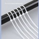 thumbnail image 4 of Cateissary 100 Uds. De nailon autoblocante de 2,5mm de ancho, soporte de hebilla de alambre, organizador ajustable Industrial, cierre de Teléfono y Comunicación Negro/S, 4 of 6