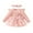Pink, variant on Zwiiyzr 6M-3T Toddler Girl Fall Winter Clothes Solid Long Sleeve Ribbed Knit Ruffle Sleeve Tutu Dress Flower Girl Party Birthday Princess Dresses Headdand Set Pink