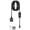 16FT-1Pack-Black, variant on Plug in Pendant Light Cord - 16Ft Hanging Light Kit E26/E27 Light Socket Hanging Lantern Lamp Cord with On/Off Switch,Socket Rings, 1 Pack, Black