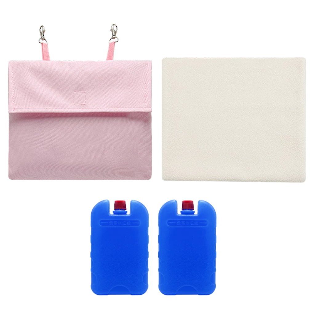 Cooling Ice Pack Sleeve for Small Pet Guinea Pigs Rabbits Cage Comfort Small Animal Cooling Ice Pack Holder