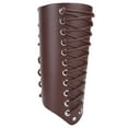 thumbnail image 2 of Tebru Leather Archery Wrist Arm Guard Compound Recurve Bow Arm Protection Bracer, 2 of 8