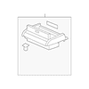 Genuine OE Honda Cup Holder - 83406-SHJ-A01ZG