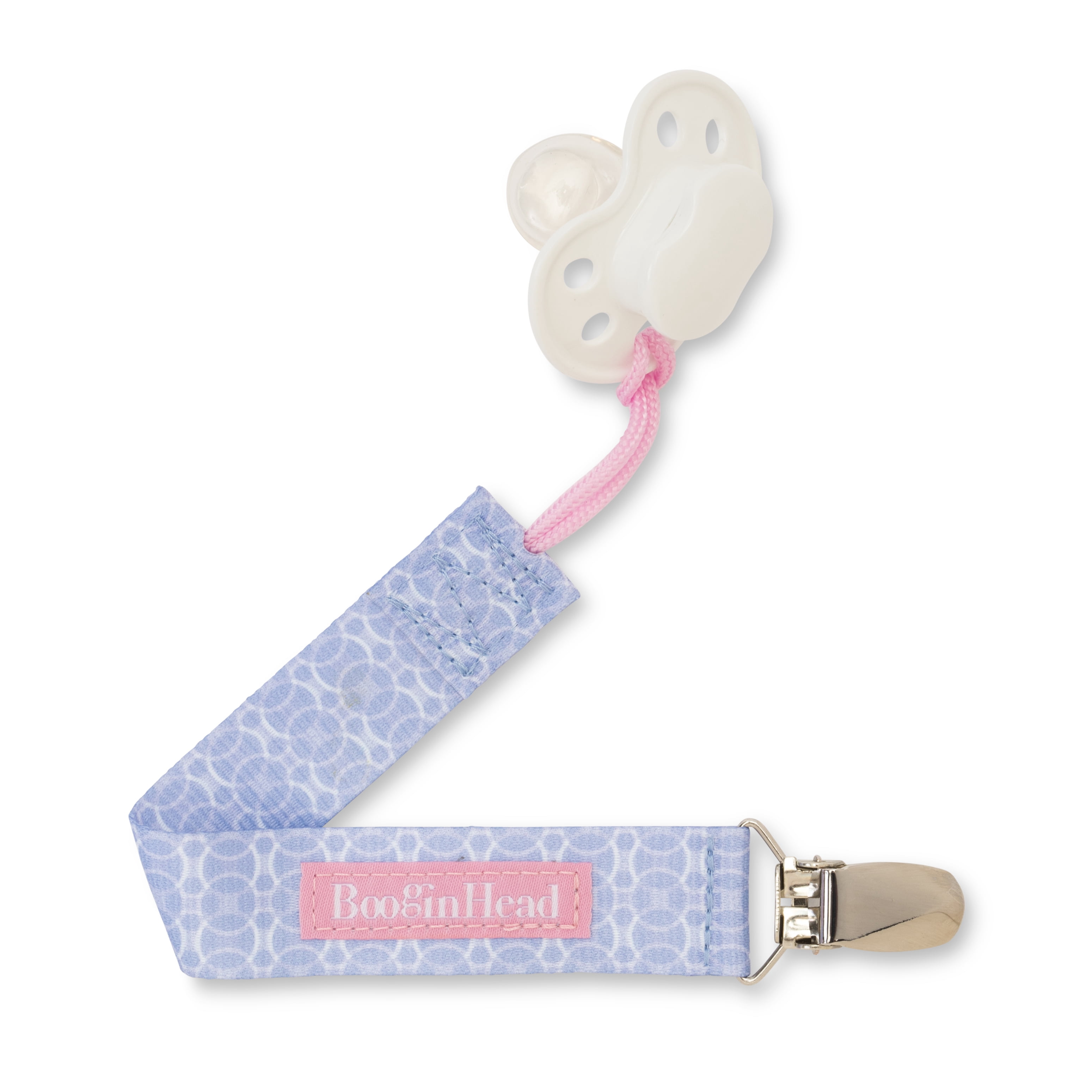 BooginHead Universal Pacifier Holder Stuffed Animal, Infant Toddler Boys and Girls, Unicorn