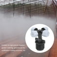 thumbnail image 3 of Buse d'Irrigation 10Pcs 4-Outlet Micro Pulvérisation Sprinklers Jardin Irrigation Brouillard Pulvérisation Buses 1/2" Filetage Mâle, 3 of 8