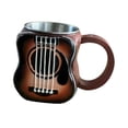 thumbnail image 4 of Music Coffee Mug Instrumentos musicales Copa de comedor decoración de la tazón de té novedoso taza de leche para amantes de la música maestros amigos Guitarra, 4 of 8
