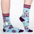 thumbnail image 6 of Floral Nightingale Crew Socks, 6 of 9