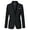 Black, variant on Single Breasted Blazer Coat Long Sleeve Business Dress Jacket Formal Tuxedo