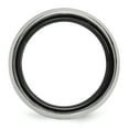 thumbnail image 2 of Edward Mirell Black Ti & Sterling Silver Brushed & Polished Spinel Ring, 2 of 7