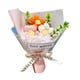 thumbnail image 5 of Decoración de flores de ganchillo R Ramo de flores de punto Obra de arte decorativa terminada Rosa, 5 of 9