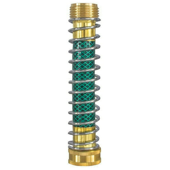 Kripyery Flexible Garden Hose Extender with Coil Spring Prevents Kinks And Water Leakage Tension Spring Garden Hose Connector