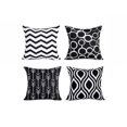 thumbnail image 1 of Funda de almohada geométrica a la moda, funda de cojín para cintura de coche y sofá, decoración para el hogar, 4 Uds. Wmkox8yii HFSH3557, 1 of 1