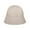 Beige, variant on UDIYO Sun Cap Foldable Sun Block Solid Color Bucket Hat Packable Fisherman Cap for Outdoor